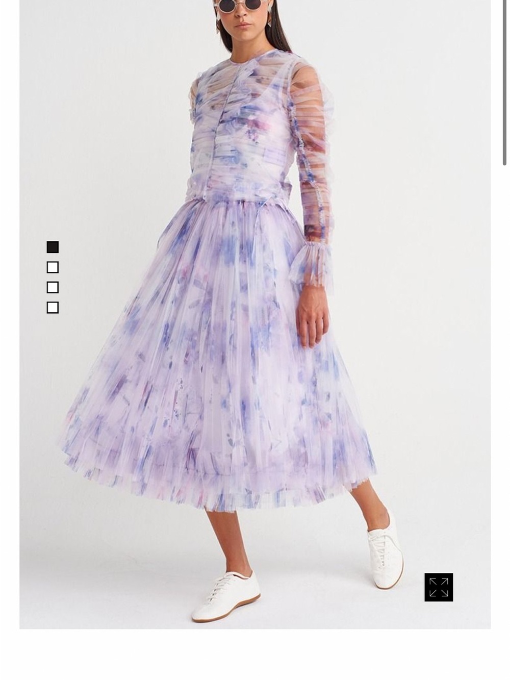 Two-Peace Lavender Tulle Set
